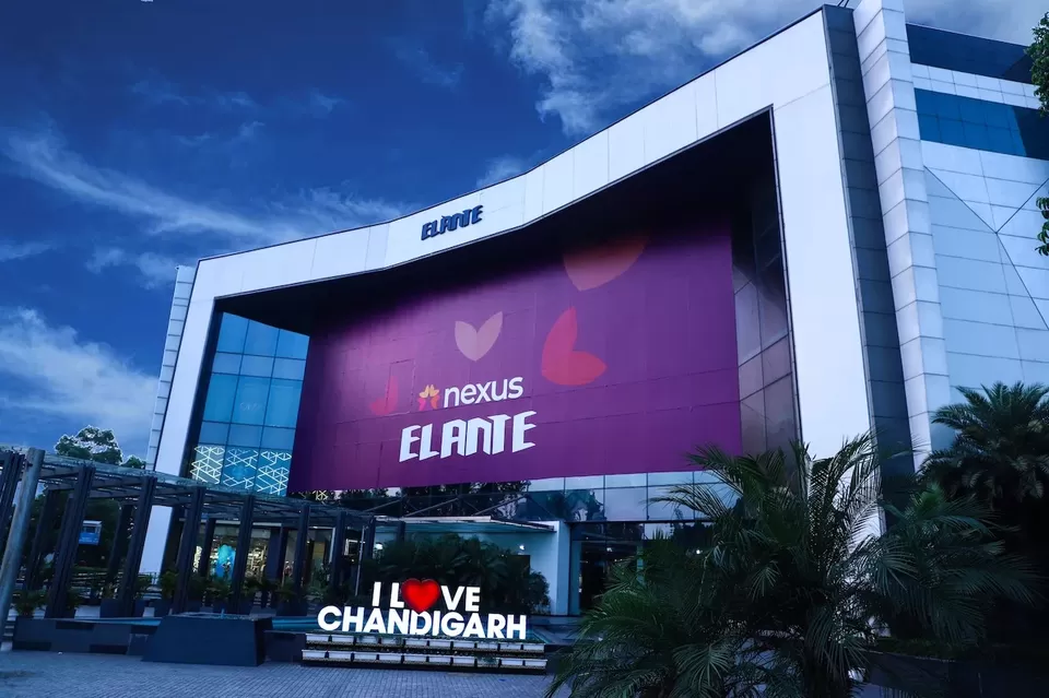 Best Place to visit in Chandigarh, is Elante Mall is one of the favourite mall in Chandigarh 