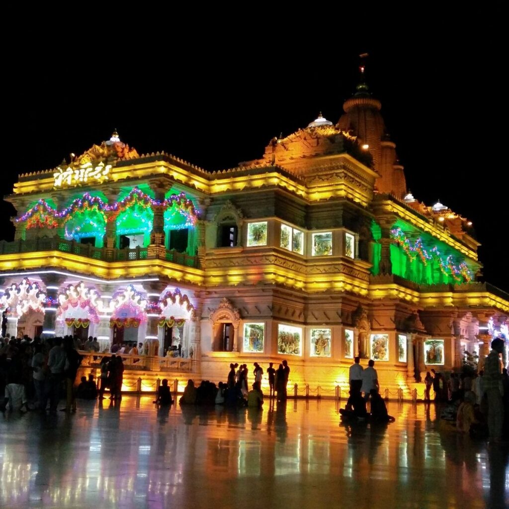 Prem Mandir A Modern Spiritual Miracle Visit in Vrindavan, Best Place To Visit in Vrindavan 