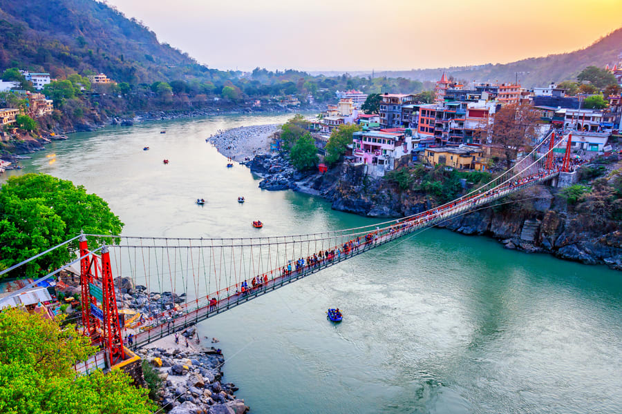 Ram Jhula one of the Best place in rishikesh