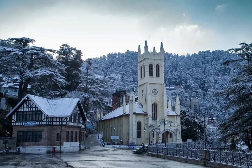 Best Place to Visit In Himachal, Shimla is One of the favourite winter place to visit , Mall Road 